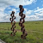 Metalen kunst. Sculptuur. Tuin Decoratie. Roest kunstwerk, Ophalen