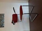 gispen Ahrend ? Buisframe slede stoelen 4 stuks, Ophalen, Gebruikt, Vijf, Zes of meer stoelen