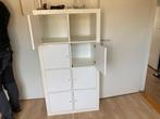 IKEA Kallax Kast - 8 vakken met 7 deurtjes, Huis en Inrichting, Kasten | Overige, Ophalen, Gebruikt