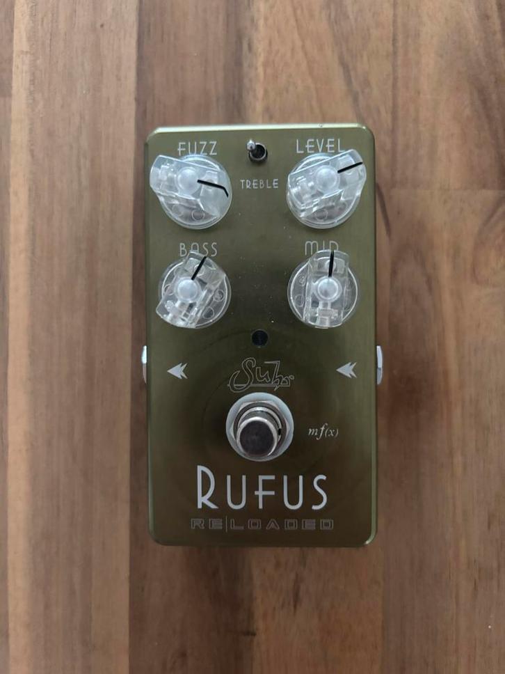 TE KOOP: Suhr Rufus Reloaded fuzz pedaal - ROTTERDAM, Muziek en Instrumenten, Effecten, Zo goed als nieuw, Distortion, Overdrive of Fuzz