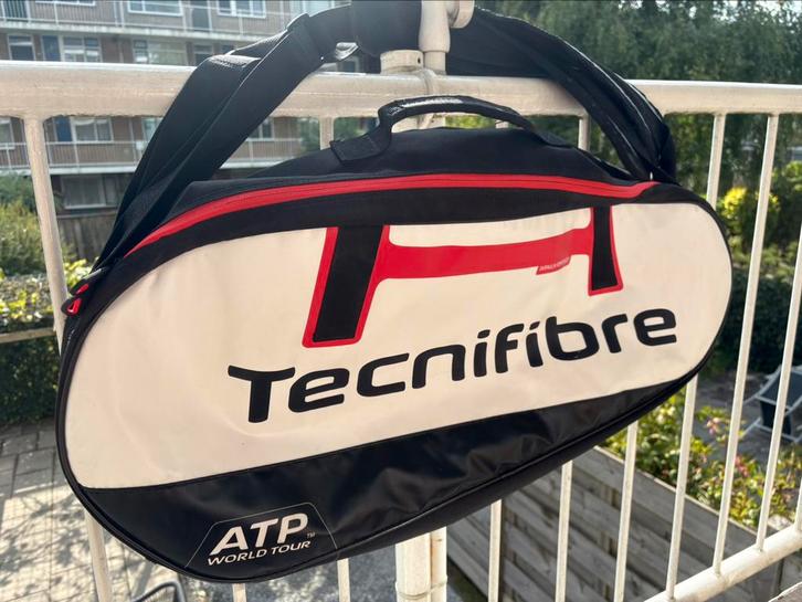 Gave ATP Worldtour tennistas (plaats voor6 rackets), Sport en Fitness, Tennis, Gebruikt, Tas, Overige merken, Ophalen of Verzenden