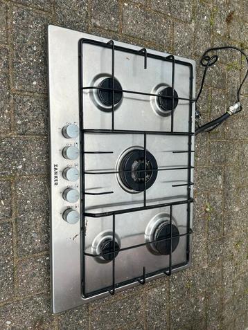 Zanker gaskookplaat 5 pits beschikbaar voor biedingen
