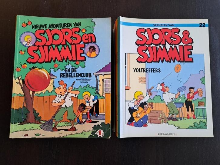 46 Sjors & Sjimmie stripboeken. Op 1 na de complete reeks., Boeken, Strips | Comics, Gelezen, Europa, Ophalen