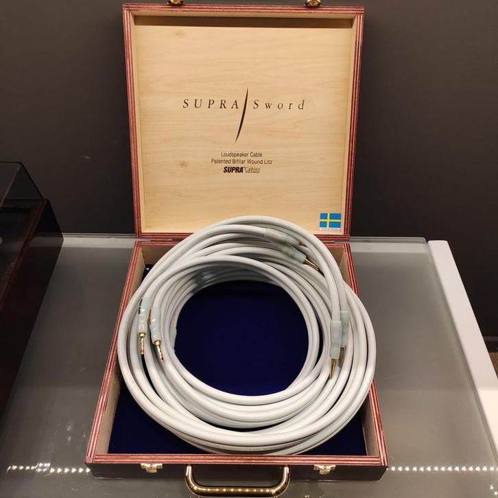Supra Sword luidsprekerkabel, Audio, Tv en Foto, Audiokabels en Televisiekabels, Gebruikt, Luidsprekerkabel, 2 tot 5 meter, Ophalen