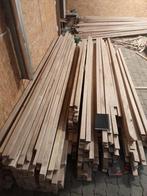 Massief eiken lamellen stroken 21x45 21x95 45x45 45x95mm, Doe-het-zelf en Verbouw, Hout en Planken, Ophalen, 25 tot 50 mm, Eiken