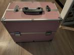 Gelnagel koffer incl. Inhoud en uv lamp, Ophalen of Verzenden, Gebruikt, Roze, Hardcase