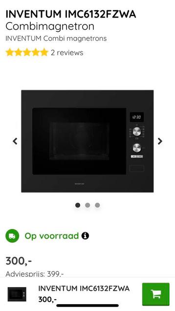 Combi oven magntron Inventum IMC6132FZWA beschikbaar voor biedingen
