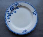 Nimy Belgium groot bord/schaal jaren 40 blauwe bloem, Antiek en Kunst, Antiek | Servies los, Ophalen of Verzenden