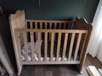 Steigerhouten ledikant 120 x 60 cm, Kinderen en Baby's, Babywiegjes en Ledikanten, Ophalen, Zo goed als nieuw, Ledikant