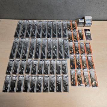 Partij haken en ogen  RVS, Messing, Staal. Nieuw. beschikbaar voor biedingen
