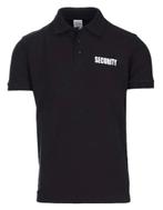 Polo shirt security zwart beveiligings kleding kleine maten, Kleding | Heren, Ophalen of Verzenden, Nieuw, Maat 48/50 (M), Zwart