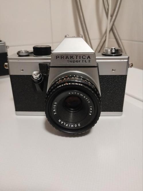 Praktica Super TL2 en Praktica MTL3 SLR 35mm analoge cameras, Audio, Tv en Foto, Fotocamera's Analoog, Zo goed als nieuw, Spiegelreflex