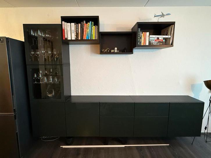 Ikea kast besta in goede staat, Huis en Inrichting, Kasten | Buffetkasten, Zo goed als nieuw, Minder dan 100 cm, 50 tot 100 cm