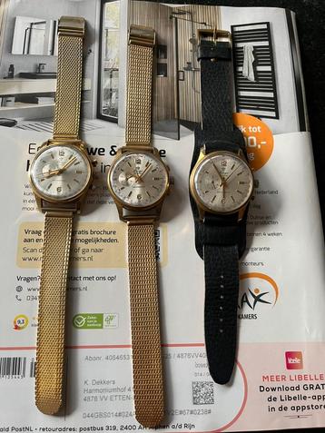 3 x Lings chronostop 1960 vintage beschikbaar voor biedingen