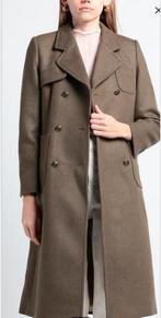 Sandro winter jas maat 36 als nieuw € 549, Kleding | Dames, Ophalen of Verzenden, Zo goed als nieuw, Maat 36 (S), Groen