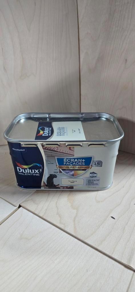 Dulux Valentine Écran Façades Verf - Beige, Doe-het-zelf en Verbouw, Verf, Beits en Lak, Gebruikt, Verf, Minder dan 5 liter, Beige