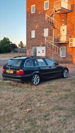 BMW e46 323 touring, Auto's, BMW, Achterwielaandrijving, Zwart, 1600 kg, 170 pk
