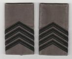 Set rang Sergeant-majoor KLu, Kon Luchtmacht (GVT), Ophalen of Verzenden, Luchtmacht, Nederland, Embleem of Badge