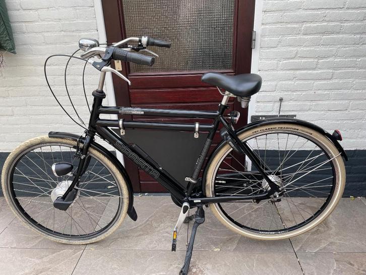 TRANSPORTFIETS SPARTA PICK UP helemaal nagekeken, Fietsen en Brommers, Fietsen | Heren | Herenfietsen, Zo goed als nieuw, Sparta