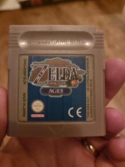 Zelda The oracle of ages, Spelcomputers en Games, Games | Nintendo Game Boy, Zo goed als nieuw, Avontuur en Actie, 1 speler, Vanaf 3 jaar