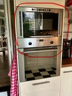 RVS inbouw magnetron Whirlpool Ikea, Ophalen, Gebruikt, Magnetron, Inbouw