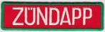 Zundapp stoffen opstrijk patch embleem #3, Ophalen of Verzenden, Nieuw