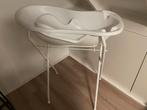 Babybadje met standaard/emmer / 4 delig, Kinderen en Baby's, Badjes en Verzorging, Zo goed als nieuw, Badje, Standaard, Ophalen