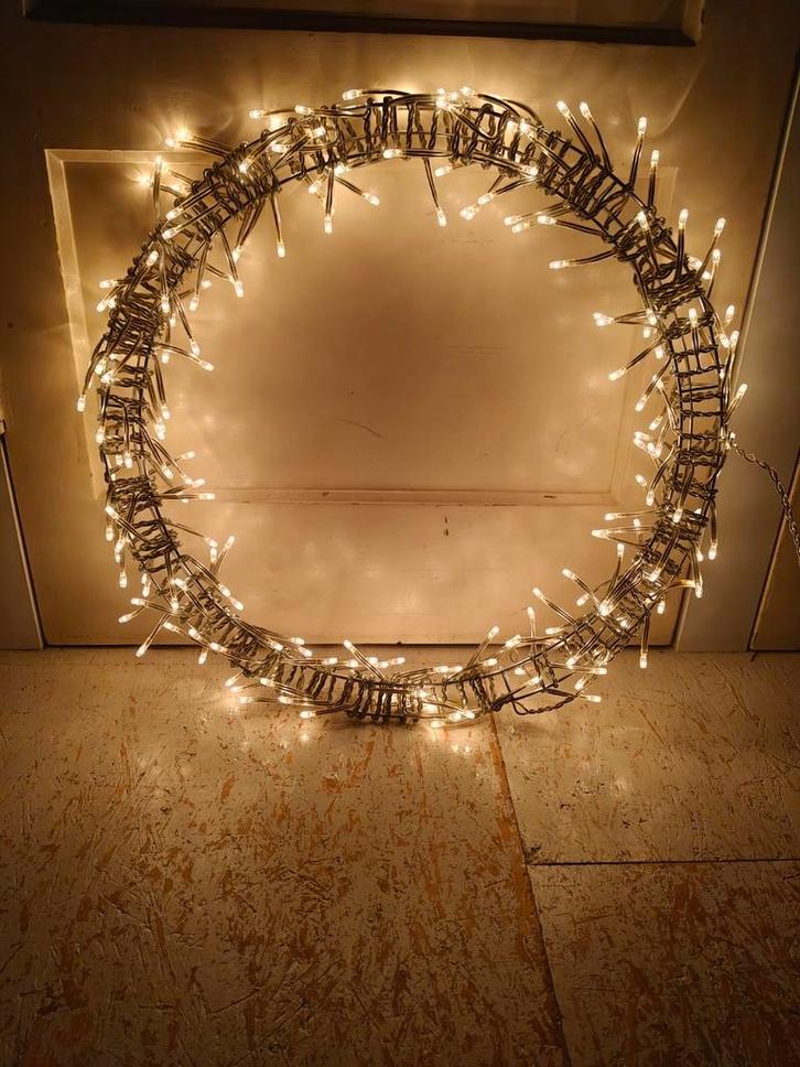 IKEA Glänsa led lichtkrans krans kerstkrans, Diversen, Kerst, Gebruikt, Ophalen