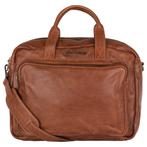 Presly&Sun - Colin - Leren Laptoptas 15'' KL-Tan