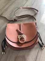 Leren Schouder tas , met hengel, Bruin/Cognac. ZARA ., Sieraden, Tassen en Uiterlijk, Tassen | Schoudertassen, Ophalen of Verzenden