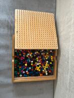 Kralenplank met kralen, Kinderen en Baby's, Ophalen of Verzenden, Gebruikt, Knutselen