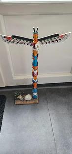 Totempaal hout, Antiek en Kunst, Antiek | Overige Antiek, Ophalen of Verzenden