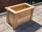 houten plantenbak 2x gelakt 84cm lang 46cm breed en 50cm h, Tuin en Terras, Ophalen of Verzenden, Nieuw, Rechthoekig, Hout