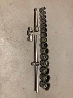 Hazet 900AZ 1/2” doppenset inch 18-delig, Auto diversen, Autogereedschap, Verzenden, Gebruikt