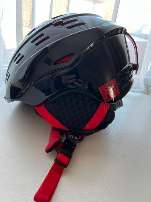 Salomon skihelm + Alpina skibril maat S zeer nette staat, Sport en Fitness, Overige Sport en Fitness, Zo goed als nieuw, Ophalen