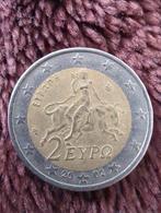 Griekse 2 euro munt met S. Verzameling munt, Postzegels en Munten, Munten | Europa | Euromunten, Ophalen of Verzenden, Griekenland