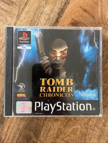 Playstation 1 - Tomb Raider Chronicles - PS1 beschikbaar voor biedingen