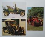 RENAULT ansichtkaarten 3 stuks - 1908, 1911, 1912., Ophalen of Verzenden, 1980 tot heden, Ongelopen, Voertuig