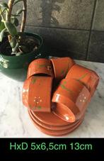 Vintage servies Oekraïne jaren’60 aardewerk kopjes+schotel, Ophalen of Verzenden, Zo goed als nieuw, Overige stijlen, Kop(pen) en/of Schotel(s)