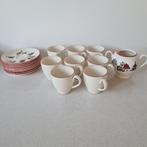 Wedgwood Windsor Christmas kop en schotel 8 stuks + potje, Nieuw, Ophalen of Verzenden, Wedgwood, Kop(pen) en/of Schotel(s)