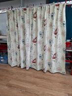 Nieuw Overgordijn met Bloemen - 170x160cm, Huis en Inrichting, Stoffering | Gordijnen en Lamellen, Ophalen of Verzenden