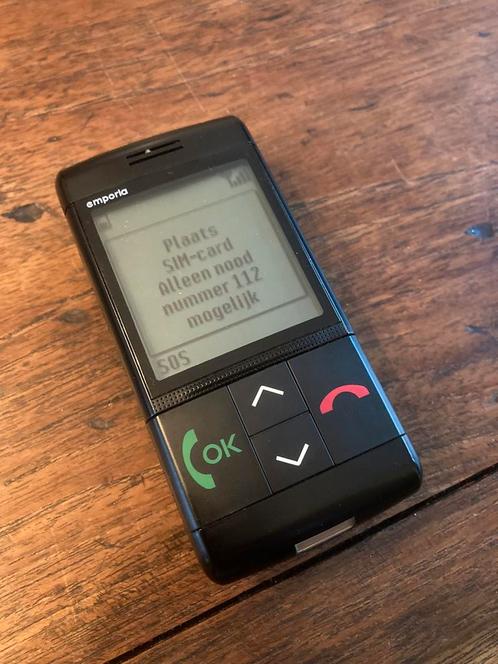 Emporio Live senioren mobiel, Telecommunicatie, Mobiele telefoons | Nokia, Zo goed als nieuw, Zonder simlock, Zwart, Ophalen of Verzenden