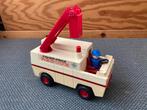 Vintage Fisher Price Rescue Auto met Poppetje, Ophalen of Verzenden
