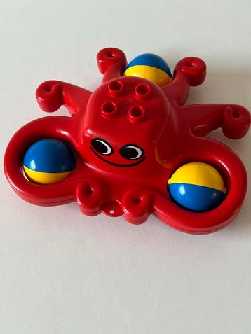 Leuke rode octopus rammelaar Lego Duplo Primo Vintage beschikbaar voor biedingen