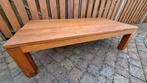 salontafel teak tafel teakhout, Ophalen, 100 tot 150 cm, 50 tot 100 cm, Zo goed als nieuw