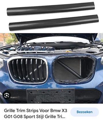 BMW X4 / X3 grill zwart inleg accessoire beschikbaar voor biedingen