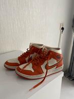 Nike Air Jordan 1 Mid - Oranje/Wit, Verzenden, Wit, Nike, Sneakers of Gympen