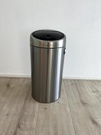 Branbantia Twin Bin 2 x 20 liter mat RVS met defect, Ophalen, Gebruikt, 40 liter of meer, Rvs