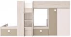 Maxim Multifunctioneel Stapelbed in Klei