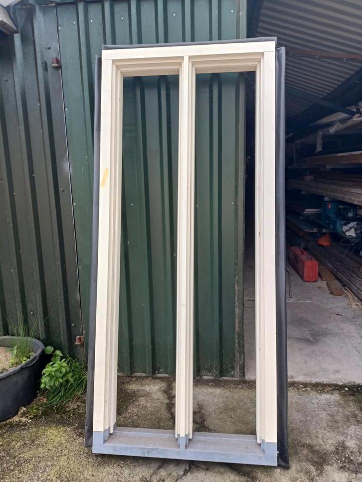 Kozijn met hardstenen dorpel (nieuw), Doe-het-zelf en Verbouw, Kozijnen en Schuifpuien, Nieuw, Raamkozijn, Hout, 150 tot 225 cm